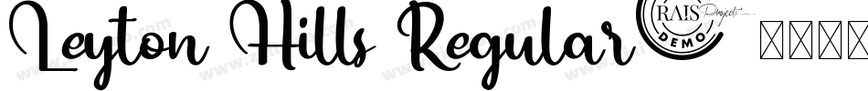 Leyton Hills Regular字体转换
